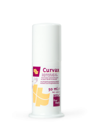 
            Curvax, hydraterende zalf ter verzorging van droge en gevoelige huid
    