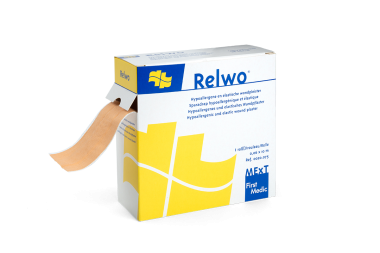 
            Relwo, elastische wondpleister op rol
    
